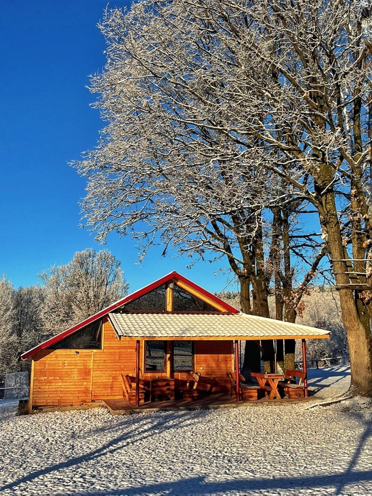 Casuta Din Stejari-Transalpina Novaci-Străini Exterior foto